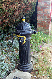A lion head standpipe May 2011